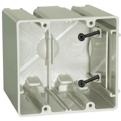 electrical double gang box|2 gang adjustable electrical box.